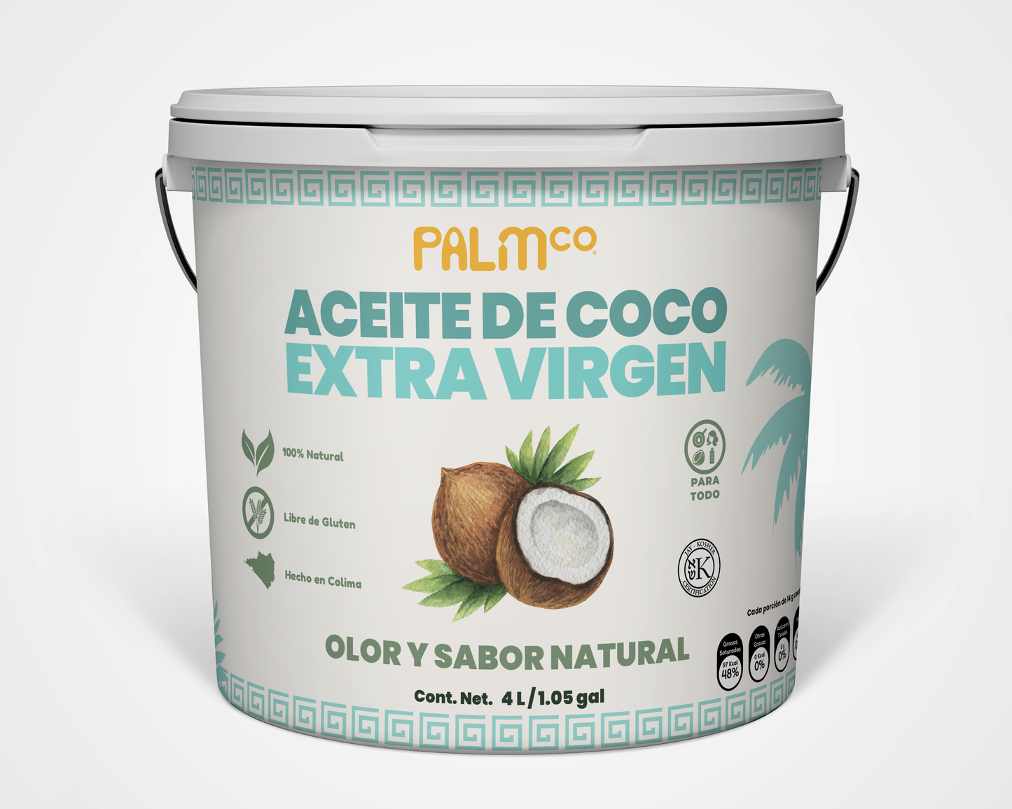 Aceite de Coco Extra Virgen 100% Natural – Prensado en Frío