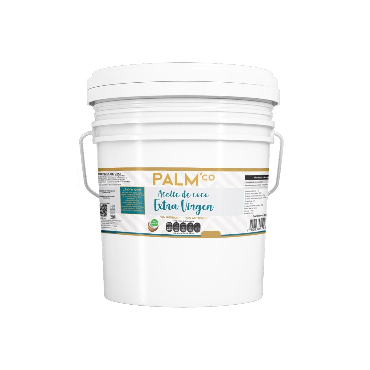 Aceite de Coco Extra Virgen 100% Natural – Prensado en Frío