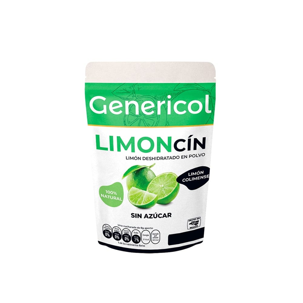LIMONcín - Limón Deshidratado en Polvo – 100% Natural, Sin Azúcar Añadida