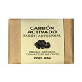 Jabón Artesanal De Carbón Activado Con Aceite De Coco