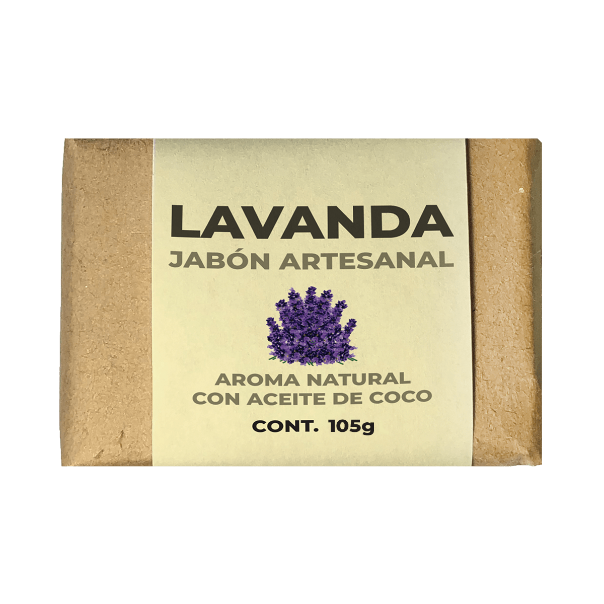 Jabón Artesanal de Lavanda | Limpieza y Relajación Natural con Aceite de Coco
