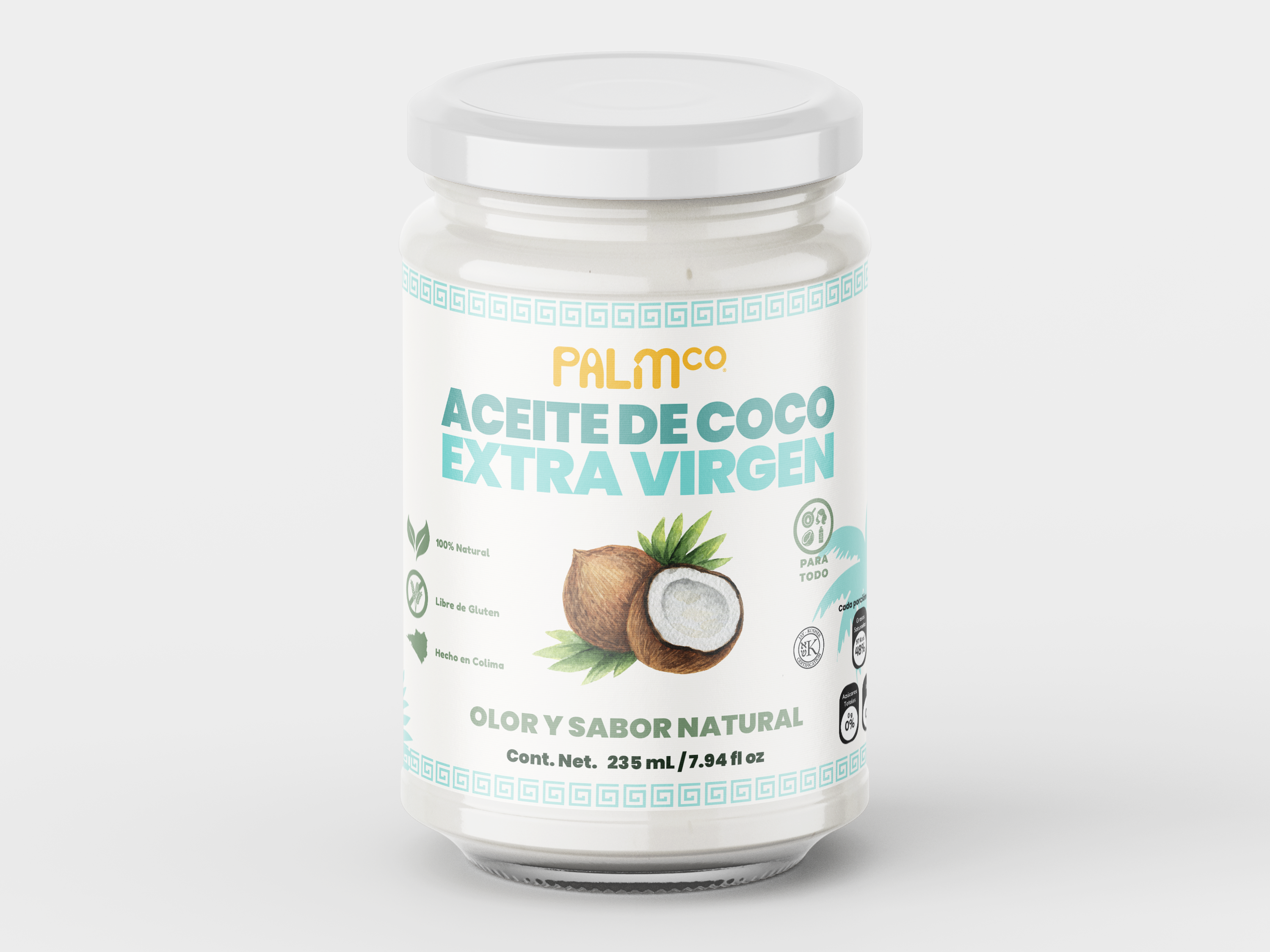 Aceite de Coco Extra Virgen 100% Natural – Prensado en Frío