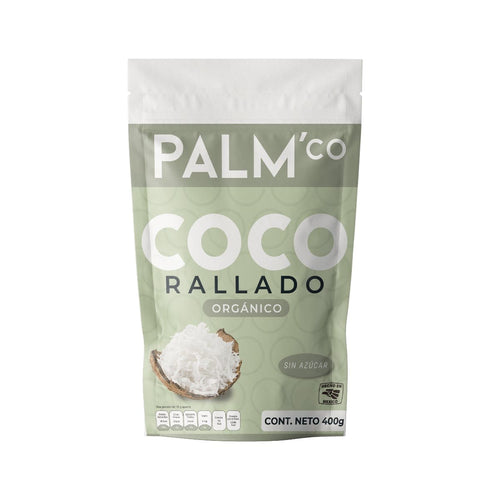 Coco Rallado Natural Sin Azúcar – 100% Puro y Deshidratado