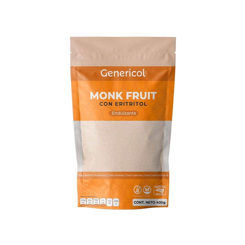 Monk Fruit Con Eritritol 400g