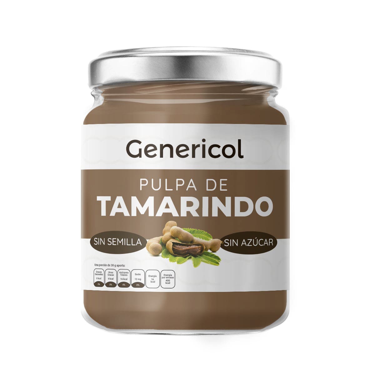 Pulpa de Tamarindo Pura – Sin Azúcar, Sin Hueso, 100% Natural