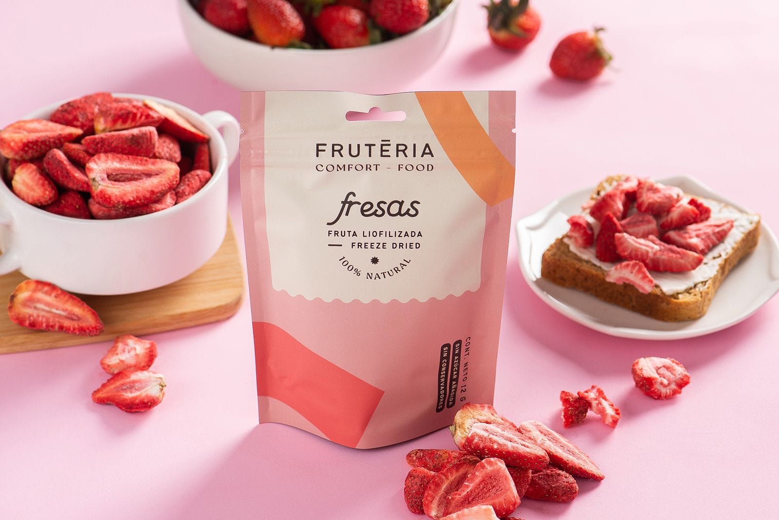 Fresas Liofilizadas